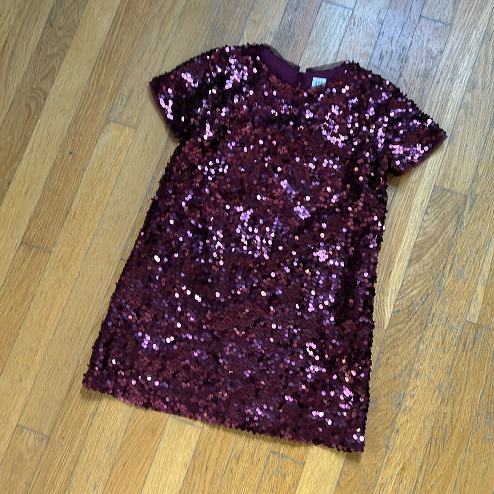 Sequin Shift Dress